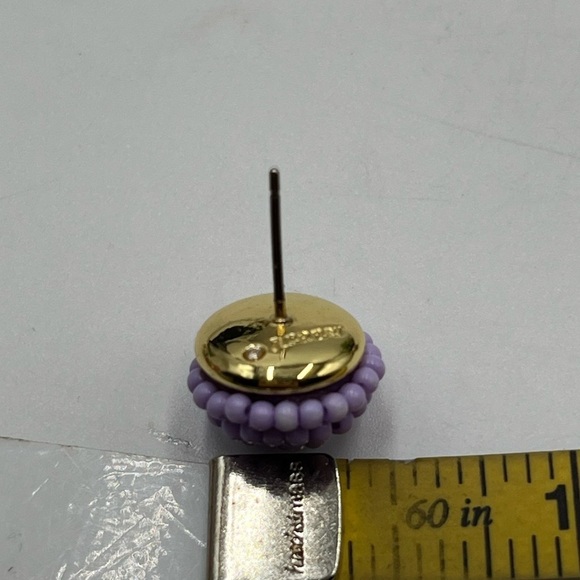 J. Crew Lavender Lilac Seed Bead
Beaded Post Small Round Stud Pierced Earrings - Picture 15 of 15